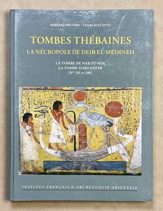Item #M0241d Tombes thébaines. La nécropole de Deir el-Medineh. Fasc. 1: La tombe de Nakht-Min...[newline]M0241d-00.jpeg