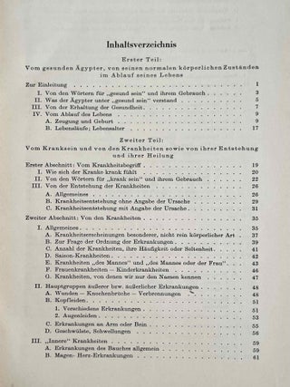 Kranker, Krankheiten und Arzt. Vom gesunden und kranken &Auml;gypter, von den Krankheiten, vom Arzt und von der &auml;rztlichen T&auml;tigkeit.[newline]M0242e-03.jpeg