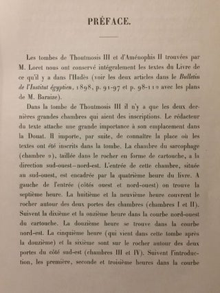 Les textes des tombes de Thoutmosis III et d'Aménophis II. Tome premier (all published)[newline]M0245b-05.jpg