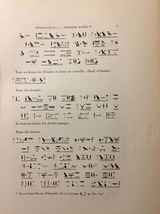 Les textes des tombes de Thoutmosis III et d'Aménophis II. Tome premier (all published)