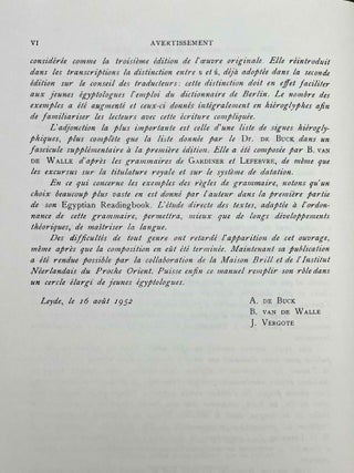 Grammaire élémentaire du moyen égyptien