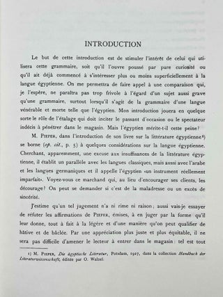 Grammaire élémentaire du moyen égyptien