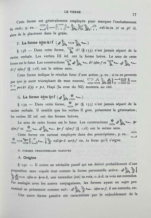 Grammaire élémentaire du moyen égyptien