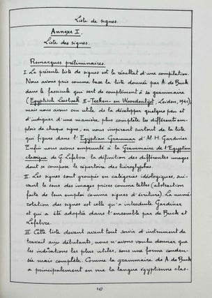 Grammaire élémentaire du moyen égyptien