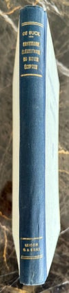 Item #M0248b Grammaire élémentaire du moyen égyptien. BUCK Adriaan, de