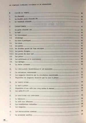 Les complexes funéraires d'Ouserkaf et de Neferhetepes. Tome I: Texte. Tome II: Planches (complete set)
