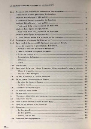 Les complexes funéraires d'Ouserkaf et de Neferhetepes. Tome I: Texte. Tome II: Planches (complete set)