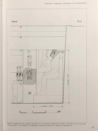 Les complexes funéraires d'Ouserkaf et de Neferhetepes. Tome I: Texte. Tome II: Planches (complete set)