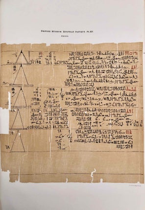 Facsimilé of the Rhind mathematical papyrus[newline]M0265b-20.jpeg