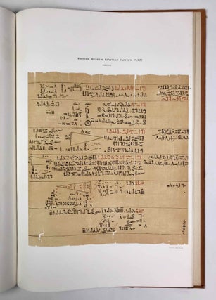 Item #M0265c Facsimilé of the Rhind mathematical papyrus. BUDGE Ernest Alfred Wallis[newline]M0265c-00.jpeg