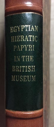 Facsimiles of Egyptian Hieratic Papyri in the British Museum. 1st series.[newline]M0266a-02.jpg