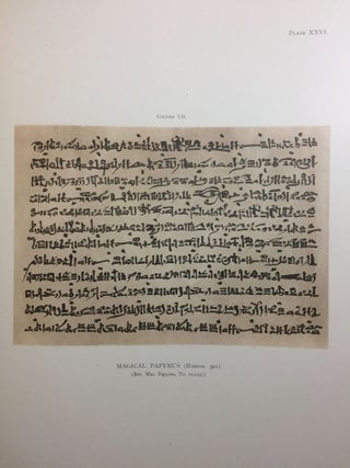 Facsimiles of Egyptian Hieratic Papyri in the British Museum. 1st series.[newline]M0266a-14.jpg