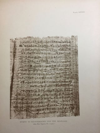 Facsimiles of Egyptian Hieratic Papyri in the British Museum. 1st series.[newline]M0266a-16.jpg