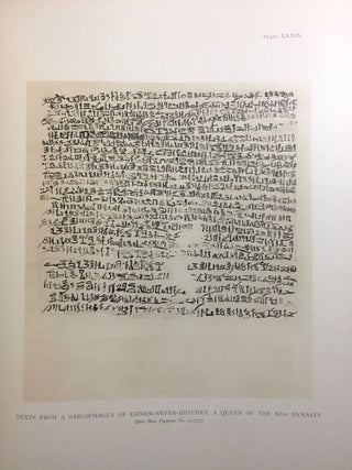 Facsimiles of Egyptian Hieratic Papyri in the British Museum. 1st series.