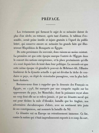 La flotte de Bonaparte sur les côtes d'Egypte. Les prodromes d'Aboukir.