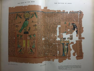 The book of the dead. Facsimiles of the Papyri of Hunefer. Anhai, Kerasher and Netchemet with supplementary text from the papyrus of Nu.[newline]M0273a-10.jpg