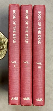 Item #M0278f The Chapters of Coming Forth by Day. Or the Theban Recension of the Book of the...