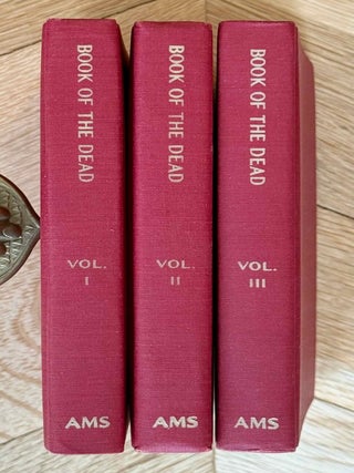 Item #M0278g The Chapters of Coming Forth by Day. Or the Theban Recension of the Book of the...[newline]M0278g-00.jpeg