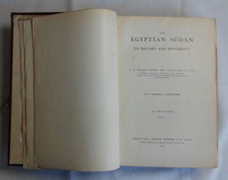 The Egyptian Sûdan. Its History and Monuments. Vol. I & II (complete set)[newline]M0281a-03.jpg