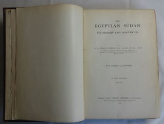 The Egyptian Sûdan. Its History and Monuments. Vol. I & II (complete set)[newline]M0281a-04.jpg