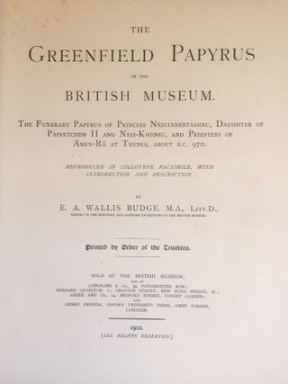The Greenfield papyrus in the British Museum[newline]M0285b-02.jpg