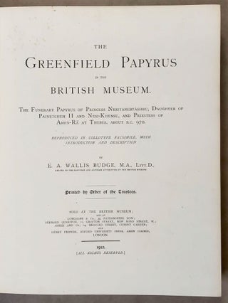 The Greenfield papyrus in the British Museum[newline]M0285b-04.jpeg