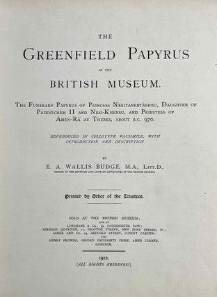 The Greenfield papyrus in the British Museum[newline]M0285d-04.jpeg