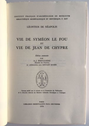 Vie de Syméon le fou et vie de Jean de Chypre[newline]M0291f-01.jpg