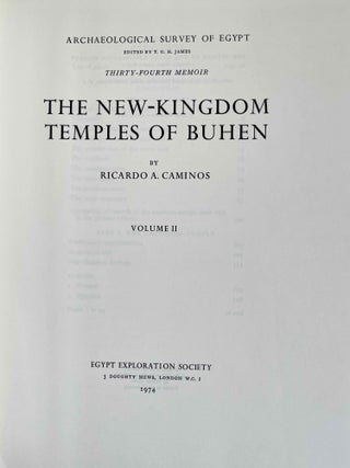 The New kingdom temples of Buhen. Vol. I & II (complete set)[newline]M0296a-18.jpeg