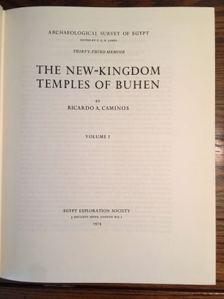 The New kingdom temples of Buhen. Vol. I & II (complete set)[newline]M0296c-04.jpg
