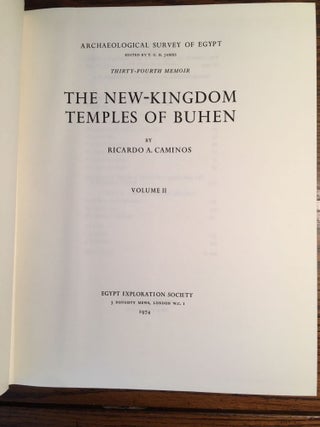 The New kingdom temples of Buhen. Vol. I & II (complete set)[newline]M0296c-18.jpg
