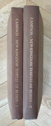 Item #M0296h The New kingdom temples of Buhen. Vol. I & II (complete set). CAMINOS Ricardo...