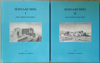 Item #M0298 Semna-Kumna. Vol. I: The temple of Semna. Vol. II: The temple of Kumna (complete...[newline]M0298.jpg