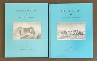 Item #M0298b Semna-Kumna. Vol. I: The temple of Semna. Vol. II: The temple of Kumna (complete...[newline]M0298b-00.jpeg