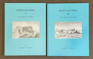 Item #M0298b Semna-Kumna. Vol. I: The temple of Semna. Vol. II: The temple of Kumna (complete...
