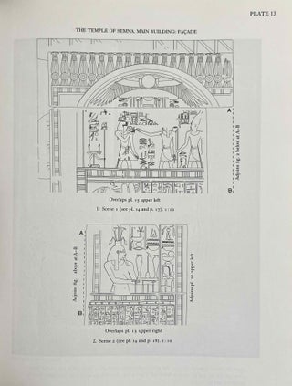 Semna-Kumna. Vol. I: The temple of Semna. Vol. II: The temple of Kumna (complete set)