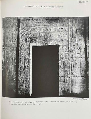 Semna-Kumna. Vol. I: The temple of Semna. Vol. II: The temple of Kumna (complete set)