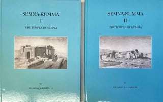 Item #M0298f Semna-Kumna. Vol. I: The temple of Semna. Vol. II: The temple of Kumna (complete...