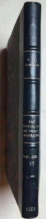 Item #M0300b The chronicle of prince Osorkon. CAMINOS Ricardo Augusto