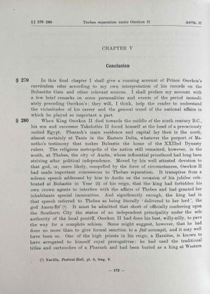 The chronicle of prince Osorkon