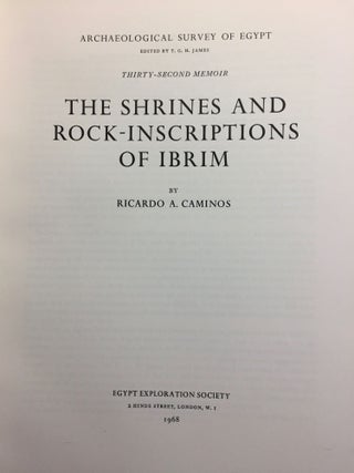 The shrines and rock inscriptions of Ibrim[newline]M0301-02.jpg
