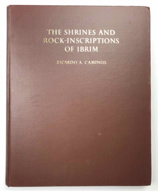 Item #M0301c The shrines and rock inscriptions of Ibrim. CAMINOS Ricardo Augusto
