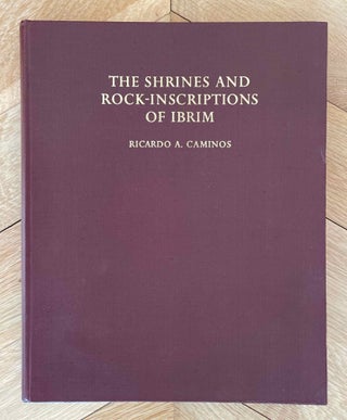 Item #M0301f The shrines and rock inscriptions of Ibrim. CAMINOS Ricardo Augusto