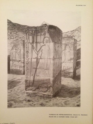Une rue de tombeaux à Saqqara. Vol. I: texte. Description de trois monuments de l'Ancien Empire égyptien. Vol. II: planches (complete set)[newline]M0310a-04.jpg