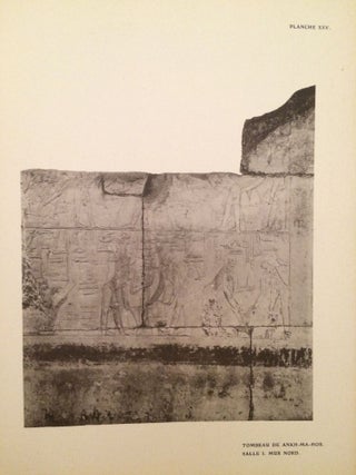 Une rue de tombeaux à Saqqara. Vol. I: texte. Description de trois monuments de l'Ancien Empire égyptien. Vol. II: planches (complete set)[newline]M0310a-05.jpg