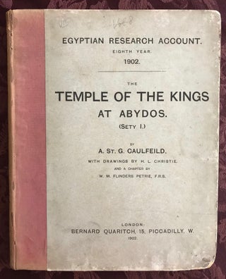 Item #M0318b The temple of the kings at Abydos (Sety I). CAULFEILD Algernon Thomas St George[newline]M0318b.jpg
