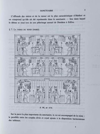 Essai sur la théologie du temple d'Horus à Edfou. Tomes I & II (complete set)