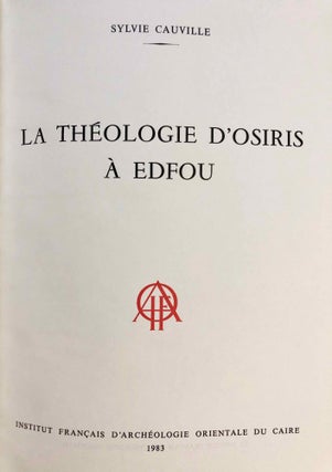 La théologie d'Osiris à Edfou[newline]M0321a-02.jpg