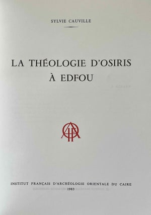 La théologie d'Osiris à Edfou[newline]M0321e-01.jpeg