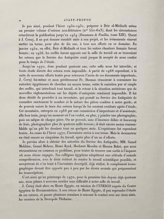 Catalogue des ostraca hiératiques non littéraires de Deir el Médineh. Tome VII: Nos. 624 à 705[newline]M0329c-05.jpeg